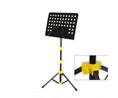 JN Lutrin Orchestra Lourd Lutrin Portable Pliant en métal Professionnel Hauteur réglable trépied léger Pliant Musique for Standt lutrin Pliable