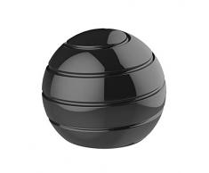 CaLeQi Desktop Transfer Transfer Gyro Alliage daluminium Kinetic Bureau Jouet Soulagement du Stress Bureau Exécutif Gadgets Balle en métal Démontage Complet Rotary Decompression Toy-Small