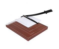 Rogneuse Guillotine Massicot Coupe-papier professionnel pour Papier dartisanat, Etiquette et Photo A2, A3, B4, A4, B5, A5, B6, B7 (Typ3)