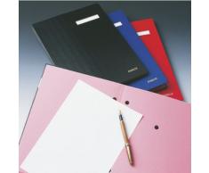 Esselte Parapheur avec 20 Onglets Cartonnés, A4, Noir, 621061