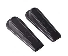 Cale Porte, Bloque de Porte Coulissante Bloc de Fenêtre, Meuble, Maison et Placard 2PSC Butoir Arrêt Stop Butée de Porte sur Sol en Bois Sols de Carrelage Tapis pour Protéger Doigts d’Enfants et Bébé