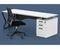 TOPREGAL Ensemble de salle détude de bureau, bureau complet avec chaise pivotante