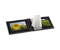 Hama Album Photo Fine Art (format 24 x 17 cm, 50 pages noires, Ã spirale) Gris