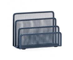 Zeller 2057134 Trieur de courrier 17x8x13,5cm en anthracite, Autre