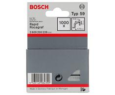 Bosch 2609200239 Agrafe à fil fin de type 59 10,6 x 0,72 x 6 mm