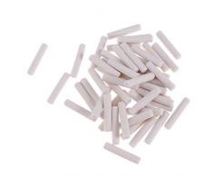 Baoblaze 50 Pièces Recharges de Gomme à Effacer Electrique à Pile Diamètre 5mm / Longueur 25mm
