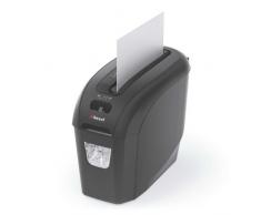Rexel Prostyle+ Destructeur de Documents Manuel Coupe Droite, 7 Feuilles, Pour Petits Bureaux ou Usage Privé, Corbeille Amovible 7,5L, Noir, 2104004EU