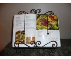 Lutrin Antique pour livre de cuisine 32x8x34cm