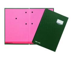 PAGNA Parapheur "DE LUXE", A4, 20 compartiments, vert