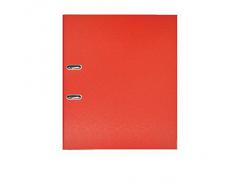 Leitz 10105120 Classeur à Levier en Carton Format A4 600 Feuilles Etiquette 80 mm - Rouge Clair