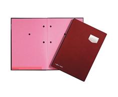 Pagna Parapheurde Luxe A4 10 Compartiments Rouge