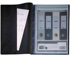 ELBA Protège-documents "Le Lutin" PVC 100 Pochettes Noir