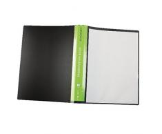 1 Protège documents personnalisables 80 vues noir.
