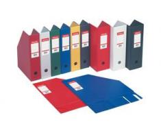Esselte 56075 Boîte de Classement en PVC 100 mm Vivida Bleu