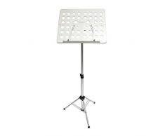 Fantasyworld Flanger FL-05R en Alliage daluminium Pliant Lutrin Trépied Support dinstruments de Musique avec Sac de Transport