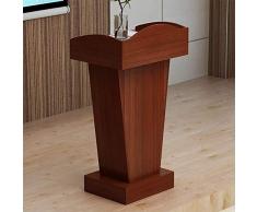 BDMF Moderne podiums de conférence Cadre en Bois Massif, Zone de Stockage Ouverte Colonne de lutrin pour Églises de prêtres Présentations à la conférence Élections Mariage Les hôtes,C