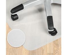 TecTake Tapis protège sol dur laminé parquet fauteil protection 75x120cm