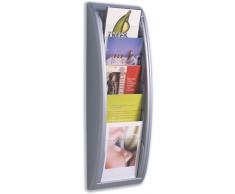 Paperflow Présentoir mural aluminium Quick Fit System Format A5