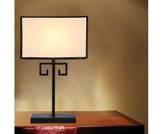 Lampadaire classique orientale moderne fer forgé salon étude de chambre lampe de table de chevet, 2