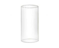 Glass Lamp Shop Abat-Jour Droit cylindrique en Verre avec Effets Multiples, Clear Straight Cylinder, 3 x 6