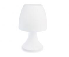 Lampe champignon à poser 19,5 cm - Blanc