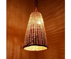 Etnico Arredo 0805201207 Marocain Suspension en osier paille
