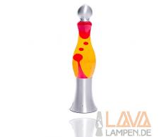 Exotique Retro Lampe Lava Lumière"Michi" / Couleur Orange & Rouge