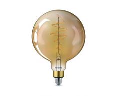 Philips ampoule LED Giant Globe Vintage Filament Ballerina E27 65W Equivalent 40W Claire AmbrÃ©e Blanc chaud Compatible Variateur