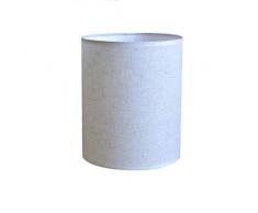 Fusmaker Abat-Jour Tambour, Abat-Jour Carré en Lin, Lampes De Bureau De Chevet Lampe De Table Lampadaire Lustre Abat-Jour, Abat-Jour Droit pour Plafonniers, Ensemble De 1Pc,C