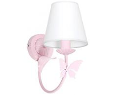 MINI MOTYL I / Papillon ROSE CLAIR La chambre des enfants Appliques Lampe de Mur