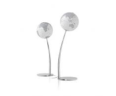 Atmosphere - Lampadaire Globe terrestre design sur pied 110cm