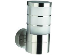 Philips luminaire extérieur applique murale Calgary inox E14