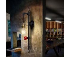 BAYCHEER Editon Tube Applique murale industrielle Éclairage Lampe Rétro