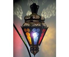 lustre plafonnier Marocain 70 cm lampe de plafond lanterne Marocaine applique L8