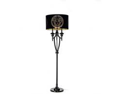 CYLAMP Lampadaire sur Pied Salon, Lampadaire Oriental Marocain en Fer Forgé Luxe Fabriquée à la Main Lampe a Pied, Lampe Rétro pour Verticale Superbes Effets de Lumière