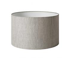MADURA - Abat-Jour cylindrique Harry - Beige & Écru - 35x21x35 cm