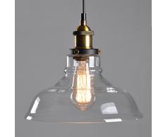 Retro Industrial Glass Ceiling Lamp Shade, verre abat-jour pour Light Lamp, rétro ombre de la lampe industrielle