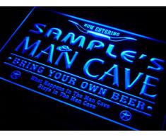 pb694-b Sebastian's Man Cave Cowboys Bar Neon Light Sign Lampe Enseigne Lumineuse