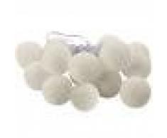 Guirlande Lumineuse Boule 20-LED à Batterie Chaîne Lumière Fée DIY Décoration de Fête