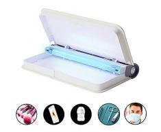 WYZQQ Stérilisateur UV LED Dispositif De Désinfection Lampe De Désinfection Ultraviolette Petit Masque Mobile/Téléphone Portable/Cosmétiques/Désinfection Maternelle Et Infantile Box-6W