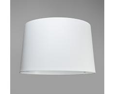 QAZQA Classique/Antique, Rustique, Moderne Abat-jour 50cm rond SU E27 Blanc, Rond pour Abat-jour Suspendu