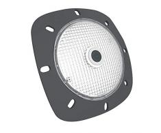 NOTMAD Projecteur LED Autonome Mobile Rechargeable Coloris Gris 18 LED Blanches - Haute Puissance - Bricolage - Piscine - Camping - sur USB