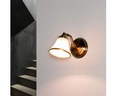 Décoratif de Salle de Bain Plafonnier halogène 28 W en Bronze Aspect Miroir Jeunesse lumière Style