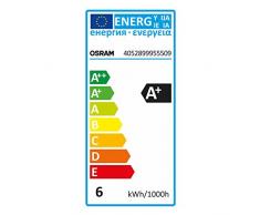 Osram ampoule LED E14 BASE Classic B / 5 W - Equivalence incandescence 40 W, ampoule LED en forme de bougie / mat, blanc chaud - 2700K, lot de 3