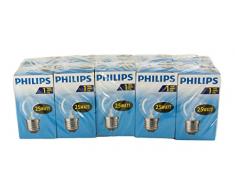 Ampoule Ã incandescence Philips 30600005Â E, en forme de poire, Verre, transparent, E27 25 wattsW