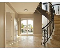 plafonnier applique 27cm-37cm-47cm-bois rond blanc,chene hetre,wengé - diamètre 47cm wengé