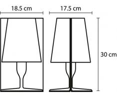 Kartell TAKE lampe, cristal