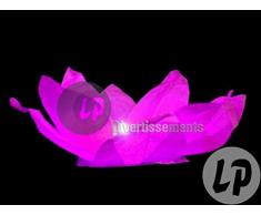 COOLMP Fiesta Palace - Lanterne Fleur De Lotus Flottante Mauve