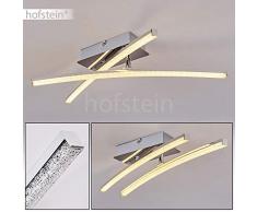 Plafonier LED Georgina - Suspension moderne puissante à basse consommation - Luminaire de plafond 2 lumières pivotantes