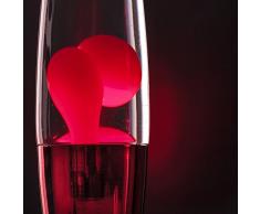 Lumo Lampe à lave Rouge